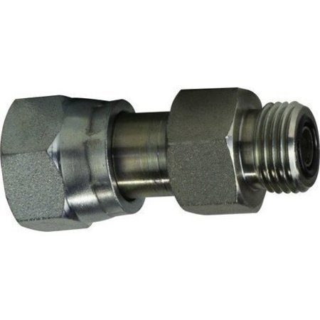MIDLAND METAL Reducer Connector, 111616 x 91618 Nominal, Female ORFS x Male ORFS, Steel FSO240664